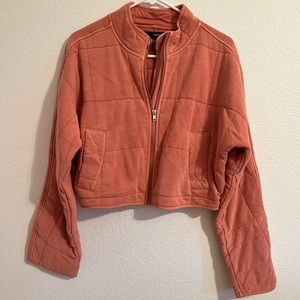 Blush Crop Jacket